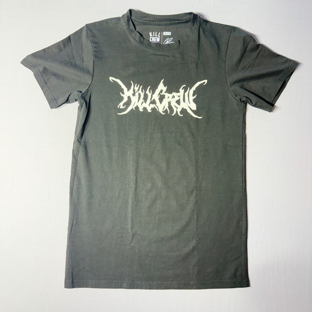 Kill Crew Porrada Series Vol 1 The Gym Is My Psych Ward‎ Graphic Tee XS Grey